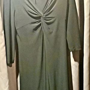 Evan Picone 3/4 Length Sleeve Dress